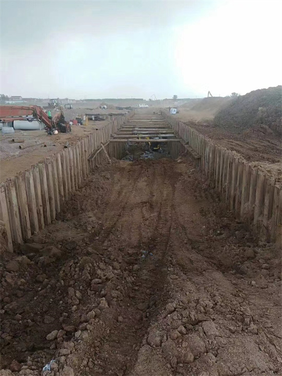 濟寧鋼板樁圍堰施工